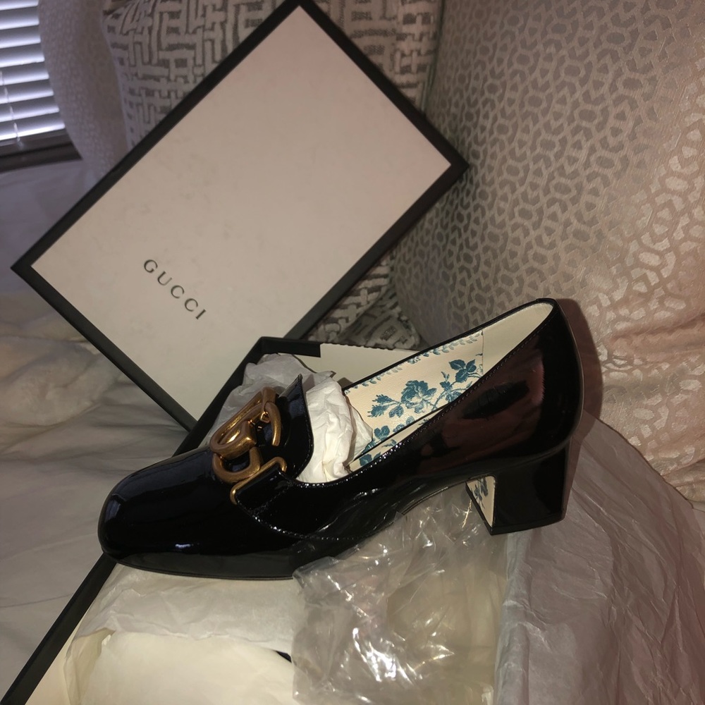 GUCCI LOAFERS. Authentic and brand new. Gifted but they are too small.